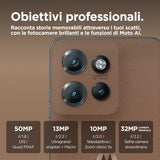 Motorola Edge 50 Neo 12 GB / 512 GB Mocha Mousse Dual SIM 5G – Display 6,36″ pOLED 120 Hz, Batteria 4310 mAh