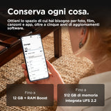 Motorola Edge 50 Neo 12 GB / 512 GB Mocha Mousse Dual SIM 5G – Display 6,36″ pOLED 120 Hz, Batteria 4310 mAh
