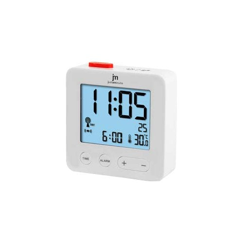 Sveglia Lowell JD9031B JUSTAMINUTE Multifunzione radiocontrollata Bian