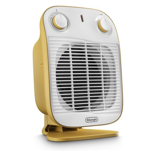 De’Longhi HFS50B20.YE stufetta elettrica Interno Giallo 2000 W Riscaldatore ambiente elettrico con ventilatore