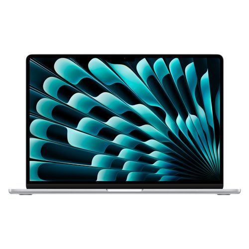 Apple MacBook Air 15" Chip M3 con CPU 8-core e GPU 10-core - 24GB di memoria unificata e Archiviazione SSD da 512GB - Argento, MC9J4T/A