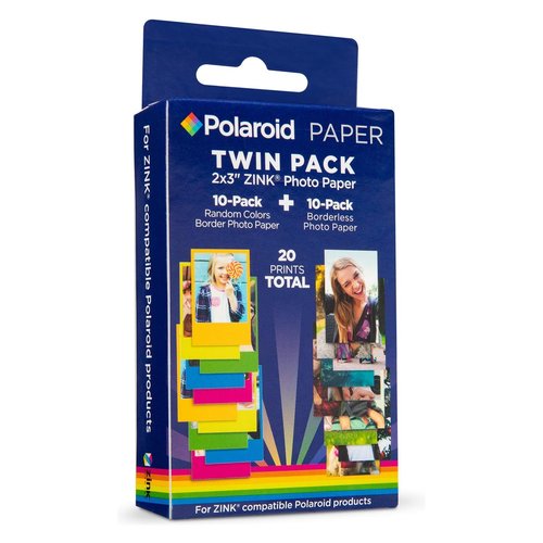 Carta fotografica Polaroid POLZ2X320MIX ZINK Twin Pack