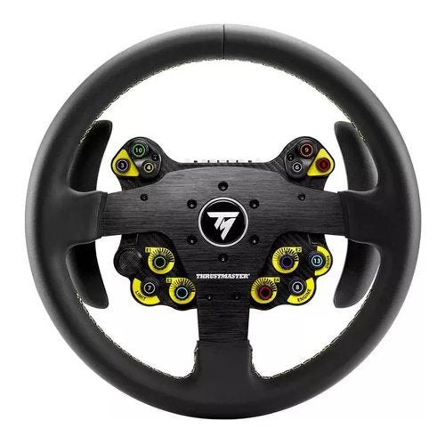 Thrustmaster Evo Racing 32R Leather Nero, Giallo Volante PC, PlayStation 4, PlayStation 5, Xbox, Xbox One