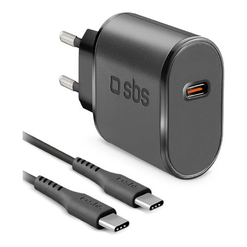 Caricabatterie Sbs TEKITTRTC15W WALL CHARGER KIT 15W Black
