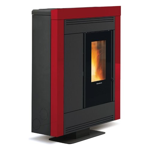Stufa pellet Extraflame 1288651 SOUVENIR PLUS STEEL 5.0 Bordeaux