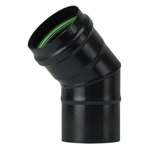 SAVE Fumisteria Plus PN804 Gomito per canna fumaria Nero