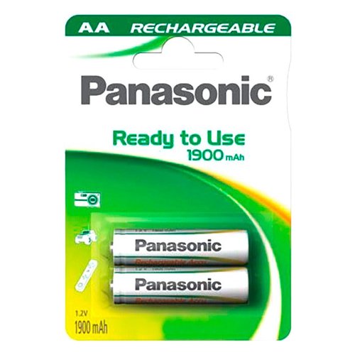 Wentronic AA 2.05Ah NiMH 2-BL EVOLTA Panasonic Batteria ricaricabile Stilo AA Nichel-Metallo Idruro (NiMH)
