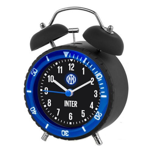Sveglia Lowell JA7097IN JUSTAMINUTE Inter Black e Bluee
