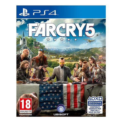 Ubisoft Far Cry 5, PS4 Standard Multilingua PlayStation 4