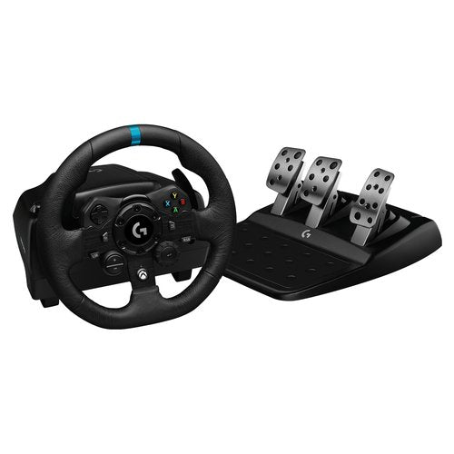 Logitech G G923 Nero USB 2.0 Sterzo + Pedali Analogico/Digitale PC, Xbox One, Xbox Series S, Xbox Series X