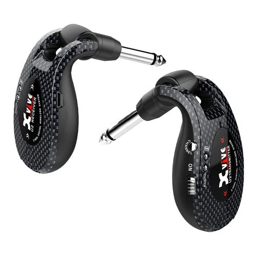 Sistema wireless chitarra e basso Xvive U2 Complete System Carbon