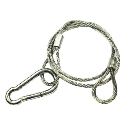 Karma Italiana SAFE 5MM cavo di sicurezza Argento 0,95 m