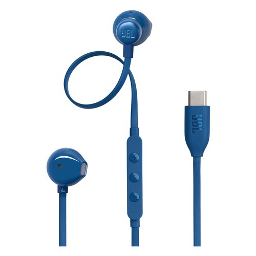 Auricolari microfono filo Jbl JBLT305BLU JBLT305BLU Blu Blu