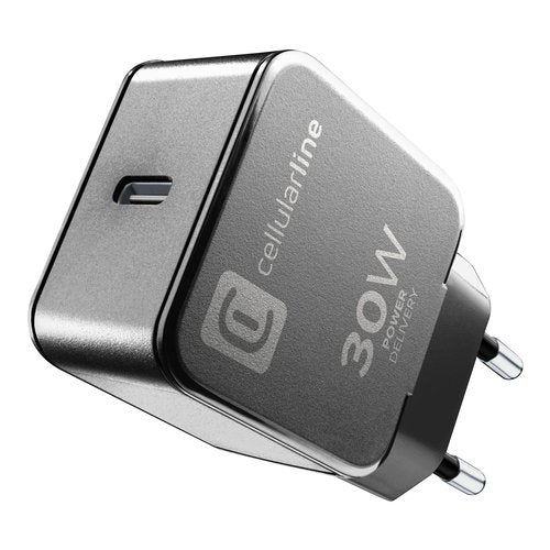 Caricabatterie Cellular Line ACHGOOUSBCPD30WK FAST CHARGER 30W Black