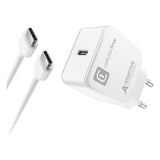 Cellularline USB-C Charger Kit 15W USB-C Charger Kit 15W carica velocemente e in tutta sicurezza i device Samsung con porta USB-C compatibili con la carica 15W.