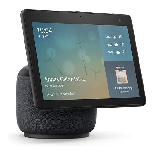 Assistente vocale Amazon B084P3KP2S ECHO SHOW 10 3rd Gen Black charcoa