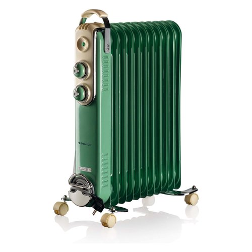 Radiatore Ariete 839 Vintage 11 elementi, 2500W, Verde