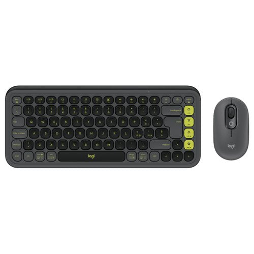 Tastiera e mouse Logitech 920 013115 POP Icon Black graphite