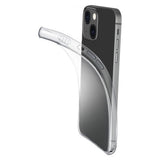 Cellularline Fine - iPhone 14 Plus Cover in gomma morbida ultra sottile e trasparente