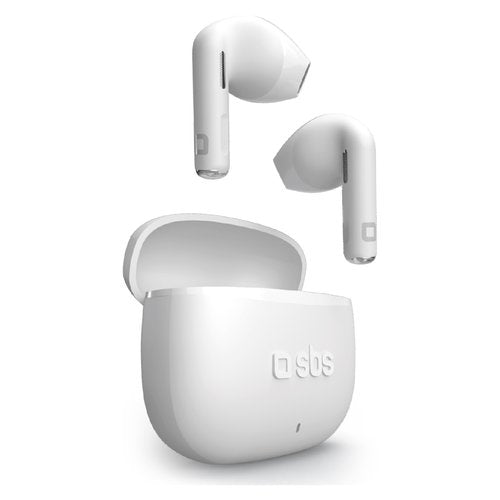 Auricolari microfono bluetooth Sbs TEEARTWSGOPODSW GO PODS Tws White