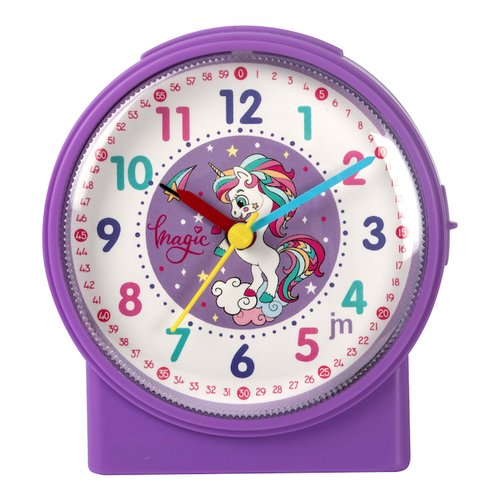 Sveglia Lowell JA7113 CF L Unicorno Purple