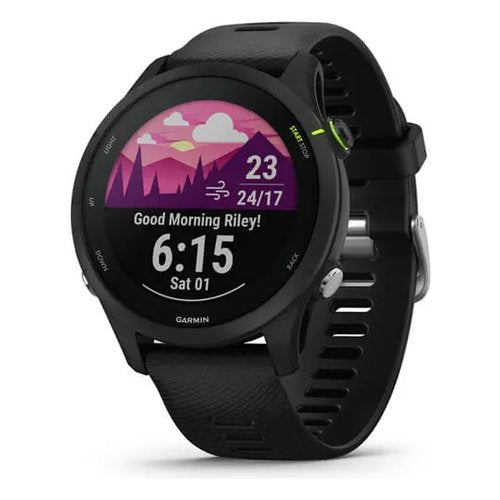 Garmin Smartwatch FORERUNNER 255 Music Black 46 mm