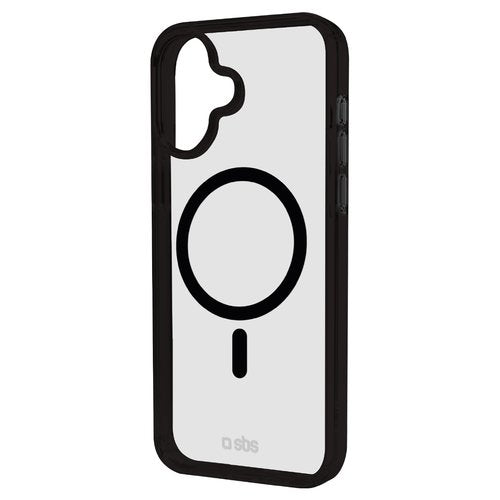 SBS Mag frame custodia per cellulare 15,5 cm (6.1") Cover Nero, Trasparente