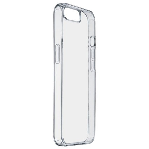 Cellularline Clear Strong - iPhone 16E Custodia rigida con bordi in gomma