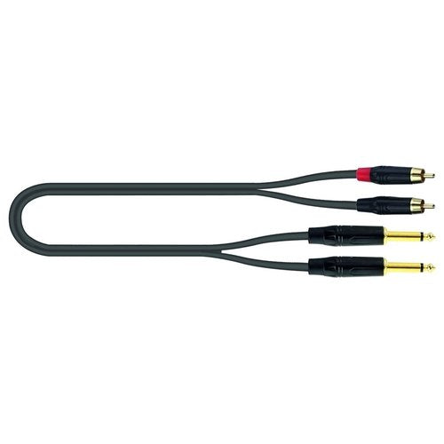 Cavo audio Quiklok 30 02326 JUST 2Rca2J 5 Black