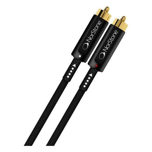 Cavo audio Norstone ARRAN Rca 100 Black
