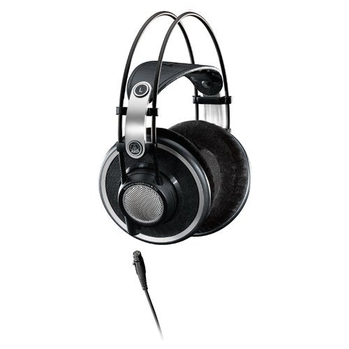 Cuffie filo Akg 2458Z00190 PROFESSIONAL K702 Black e Silver