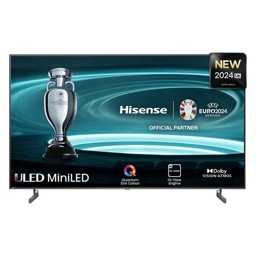 Hisense Tv 50 Pollici Mini LED U6 SERIES Smart TV UHD Black 50U69NQ