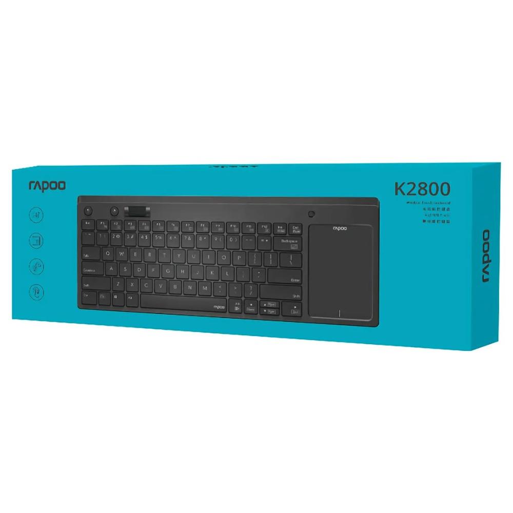 Rapoo Tastiera computer K2800 Black 18919