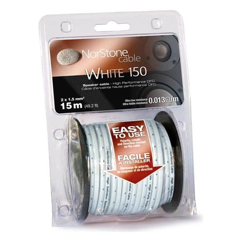 Cavo audio Norstone CLASSIC W150 Bianco