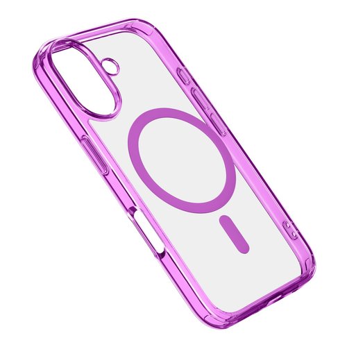 Cover Cellular Line ICONICMAGIPH16P IPHONE 16 ICONIC MAG Pink e Clear