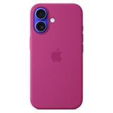 Apple Custodia MagSafe in silicone per iPhone 16 - Fucsia