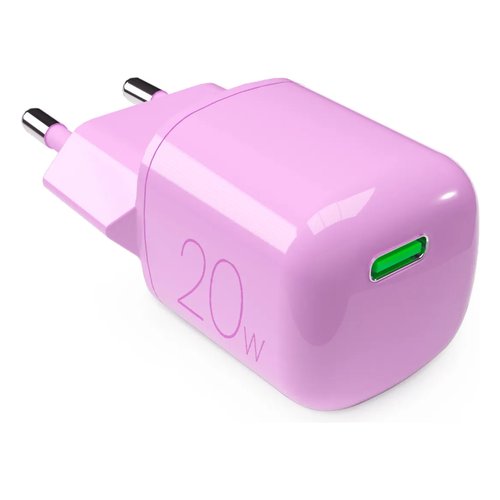 Caricabatterie Puro PUFCMTCUSBC20WGPINK MINIPRO 20W GaN Pink