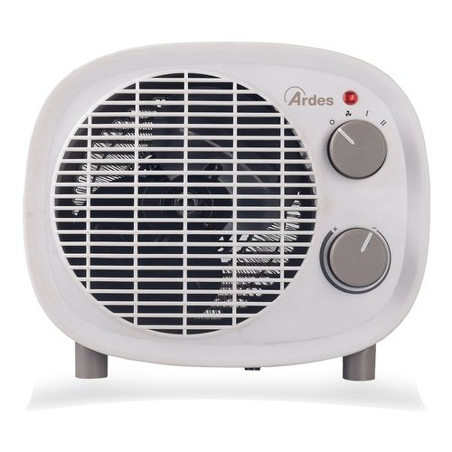 Ardes AR4F08 stufetta elettrica Interno Marrone, Bianco 2000 W Riscaldatore ambiente elettrico con ventilatore