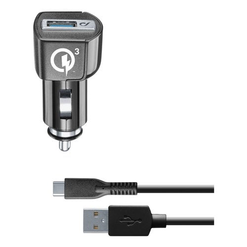 Caricabatterie accendisigari Cellular Line CBRHUKITQCTYCK CAR CHARGER
