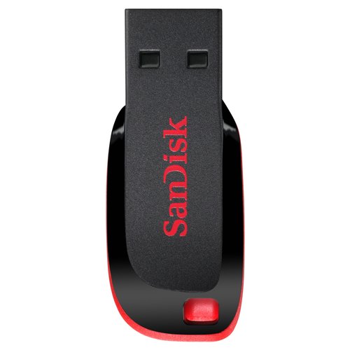 Chiavetta USB Sandisk SDCZ50 064G B35 CRUZER BLADE Black e Red