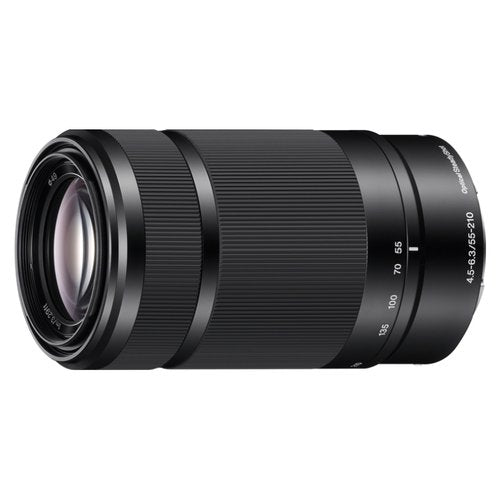 Obiettivo fotografico Sony SEL55210B AE E 55 210mm F4.5 6.3 Oss Black