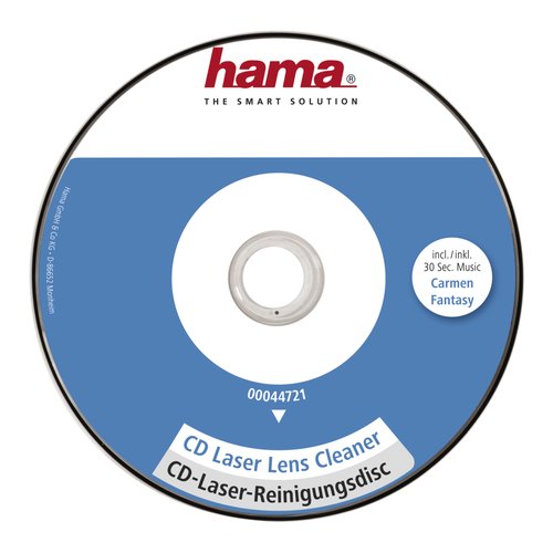 Hama CD Laser Lens Cleaner CD's/DVD's CD di pulizia dell'attrezzatura
