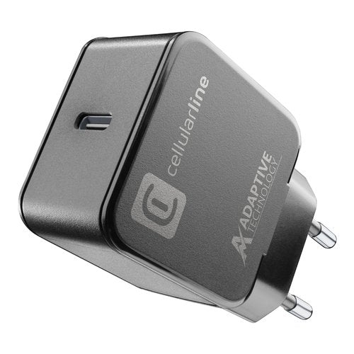 Caricabatterie Cellular Line ACHSMUSBC15WK ADAPTIVE FAST CHARGER 15W B