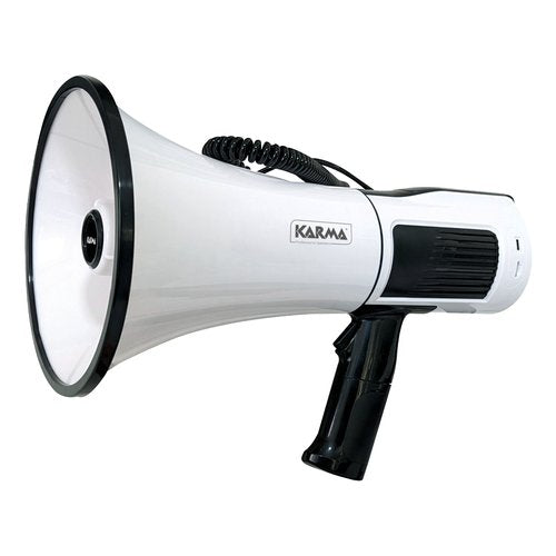 Karma Italiana GT 1231BT megafono Interno/esterno 18 W Nero, Bianco