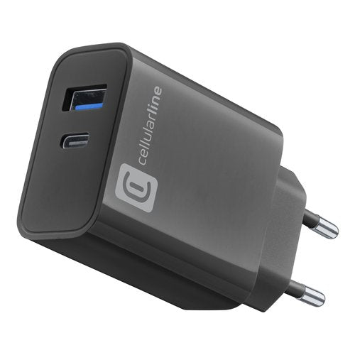 Caricabatterie Cellular Line ACHUSB2PD32WK MULTIPOWER 32W Power Delive
