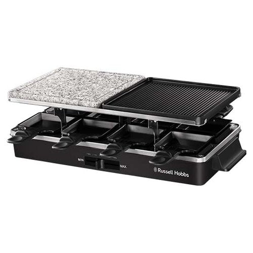 Russell Hobbs Multi Raclette 3 in 1 griglia per raclette 8 persona(e) 1400 W Nero