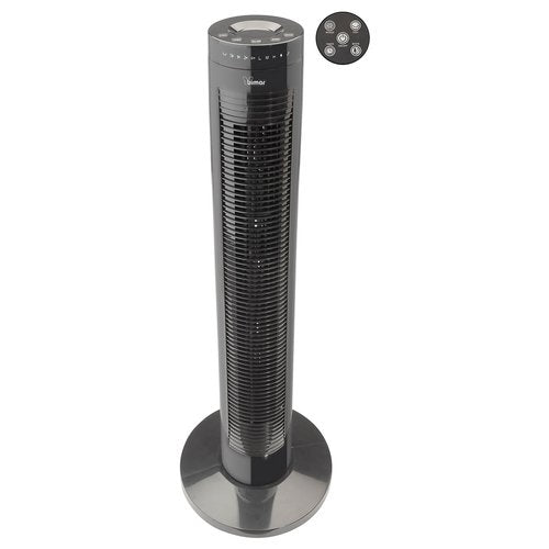 Ventilatore Bimar VC78 TOWER FAN Elettronico con Timer Black