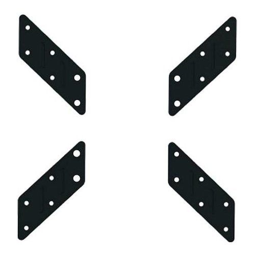 Techly Adattatore Universale per Supporto VESA da 200x200 a 400x400 Nero (ICA-LCD G11A)