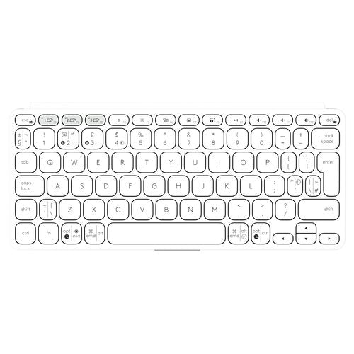 Tastiera computer Logitech 920 013013 K SERIES Keys To Go 2 Apple Grey