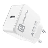 Cellularline USB-C Charger 15W USB-C Charger 15W carica velocemente e in tutta sicurezza i device Samsung con porta USB-C compatibili con la carica 15W.